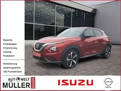 Fuji sunset red Gebraucht 2021 Nissan Juke Tekna SUV | 19.700 € (Fairer Preis)