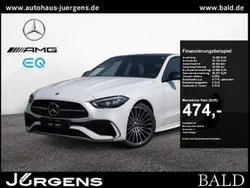 Manufaktur lack manufaktur opalithweiss bright Gebraucht 2024 Mercedes C300 AMG Limousine | 49.490 € (Fairer Preis)