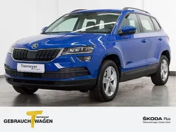 Blau Gebraucht 2021 Skoda Karoq Ambition SUV | 17.250 € (Superpreis)
