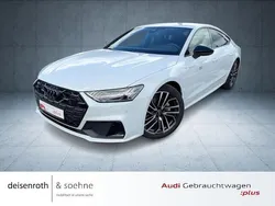 Weiß (gletscherweiß metallic) Gebraucht 2024 Audi A7 Sportback S-Line Kleinwagen | 59.970 € (Superpreis)