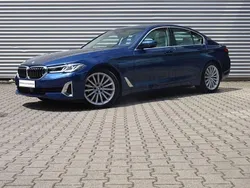 Blau Gebraucht 2021 BMW 530 Luxury Line Limousine | 41.725 € (Fairer Preis)