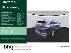 Grau Gebraucht 2022 Skoda Enyaq iV SUV | 26.830 € (Etwas zu teuer)
