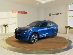 Raceblau metallic Gebraucht 2023 Skoda Kodiaq SportLine SUV | 40.900 € (Fairer Preis)