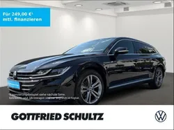 Schwarz Gebraucht 2023 VW Arteon R-line Kombi | 41.950 € (Fairer Preis)