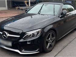 Schwarz Gebraucht 2016 Mercedes C220 AMG Cabrio | 23.200 € (Superpreis)