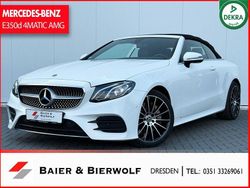 Polarweiss Gebraucht 2018 Mercedes E350 AMG line Cabrio | 37.990 € (Fairer Preis)