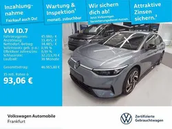 Stonewashed blue metallic/ston Gebraucht 2024 VW ID.7 Pro Limousine | 45.980 € (Guter Preis)