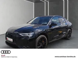 Schwarz Gebraucht 2022 Audi e-tron Sportback S-Line SUV | 48.888 € (Teuer)