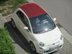 Weiß Gebraucht 2019 Fiat 500C Lounge Cabrio | 10.800 € (Guter Preis)
