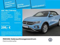 Teal blue Gebraucht 2022 VW T-Roc Cabriolet Style Cabrio | 27.691 € (Guter Preis)