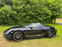 Schwarz Gebraucht 2019 Porsche Boxster Cabrio | 64.400 € (Etwas zu teuer)
