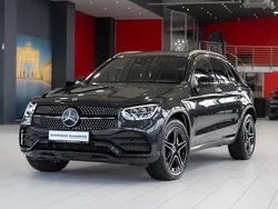 Grau Gebraucht 2021 Mercedes GLC200 AMG line SUV | 39.980 € (Guter Preis)
