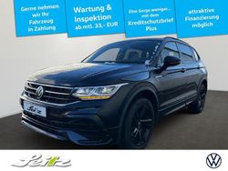 Schwarz Gebraucht 2022 VW Tiguan Allspace R-line SUV | 34.209 € (Etwas zu teuer)