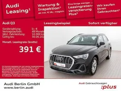 Mythosschwarz metallic Gebraucht 2024 Audi Q3 S-Line SUV | 37.900 € (Superpreis)