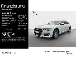 Gletscherweiß metallic Gebraucht 2025 Audi A6 Advanced Plus Kombi | 48.490 € (Superpreis)