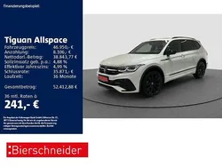 Weiss Gebraucht 2024 VW Tiguan Allspace R-line SUV | 46.950 € (Etwas zu teuer)