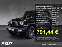 Schwarz Neu 2025 Jeep Wrangler Sahara SUV | 62.649 € (Fairer Preis)