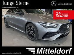 Grau Gebraucht 2024 Mercedes CLA200 Shooting Brake AMG Line Premium Kombi | 35.880 € (Teuer)