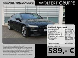 Grau Gebraucht 2020 Audi A7 Sport Limousine | 42.840 € (Guter Preis)