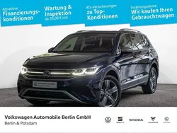 Atlantic blue metallic Gebraucht 2024 VW Tiguan Allspace Elegance SUV | 44.333 € (Fairer Preis)