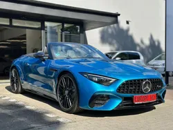 Blau Gebraucht 2023 Mercedes SL43 AMG AMG Cabrio | 115.900 €