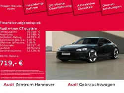 Mythosschwarz metallic (metallic) Gebraucht 2022 Audi e-tron GT quattro Ambiente Limousine | 59.990 € (Fairer Preis)