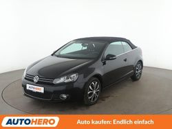Schwarz Gebraucht 2015 VW Golf Cabriolet LOUNGE Cabrio | 14.110 € (Fairer Preis)