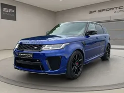 Blau Gebraucht 2020 Land Rover Range Rover Sport SVR SUV | 83.990 € (Teuer)