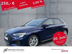 Blau Gebraucht 2024 Audi A3 Sportback S-Line Kleinwagen | 34.770 € (Guter Preis)