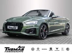 Distriktgrün metallic Gebraucht 2024 Audi A5 Cabriolet S-Line Cabrio | 45.489 € (Fairer Preis)