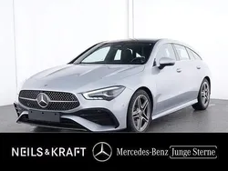 Metalliclack hightechsilber Gebraucht 2024 Mercedes CLA250 Shooting Brake Kombi | 44.380 € (Etwas zu teuer)