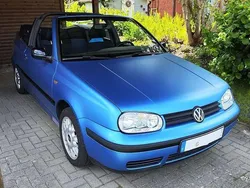 Blau Gebraucht 1999 VW Golf Cabriolet Highline Cabrio | 3.500 € (Fairer Preis)