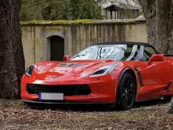 Rot Gebraucht 2018 Corvette Z06 Cabrio | 114.900 €