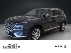 Lagoon blue / mic (metallic) Gebraucht 2021 Hyundai Santa Fe Prime SUV | 29.990 € (Superpreis)