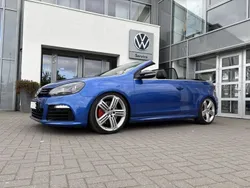 Blau Gebraucht 2014 VW Golf Cabriolet R Cabrio | 19.900 € (Teuer)