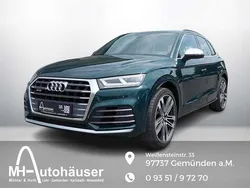 Azorengrün metallic Gebraucht 2019 Audi SQ5 Comfort SUV | 42.690 € (Fairer Preis)