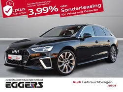 Mythosschwarz metallic Gebraucht 2024 Audi A4 S-Line Kombi | 42.880 € (Teuer)