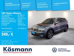 Platinum grey metallic Gebraucht 2018 VW Tiguan Allspace Highline SUV | 25.980 € (Fairer Preis)