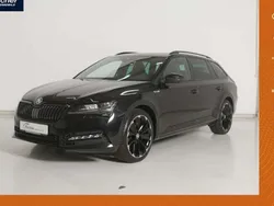 Schwarz Gebraucht 2023 Skoda Superb SportLine Kombi | 40.980 € (Superpreis)