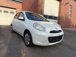 Polarweiß Gebraucht 2013 Nissan Micra Visia Kleinwagen | 6.900 € (Teuer)