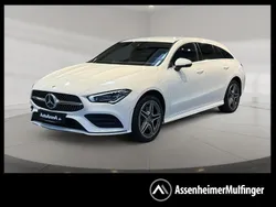 Weiß Gebraucht 2022 Mercedes CLA250e Shooting Brake AMG Kombi | 26.949 € (Fairer Preis)