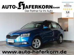 Blau Gebraucht 2021 Skoda Fabia Kleinwagen | 14.999 € (Fairer Preis)