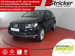 Deep black perleffekt (metallic) Gebraucht 2015 VW Touareg Terrain Tech SUV | 14.989 € (Superpreis)