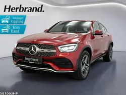 Designo hyazinthrot metallic Gebraucht 2021 Mercedes GLC300e AMG Coupé | 46.980 € (Fairer Preis)