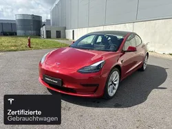 Rot Gebraucht 2021 Tesla Model 3 Limousine | 26.600 € (Fairer Preis)