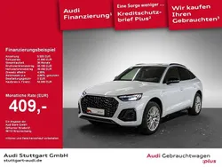 Gletscherweiß metallic Gebraucht 2024 Audi Q5 Sportback S-Line SUV | 54.999 € (Etwas zu teuer)