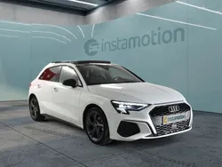 Weiß Gebraucht 2024 Audi A3 Sportback S-Line Limousine | 39.230 € (Fairer Preis)