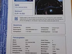 Schwarz Gebraucht 1992 BMW 318 Cabriolet Cabrio | 14.900 €