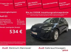0e mythosschwarz metallic (metallic) Gebraucht 2022 Audi Q3 S-Line SUV | 32.850 € (Guter Preis)
