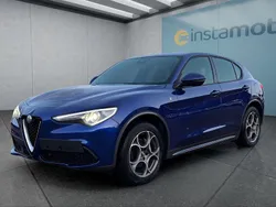 Blau Gebraucht 2022 Alfa Romeo Stelvio SUV | 33.749 € (Guter Preis)